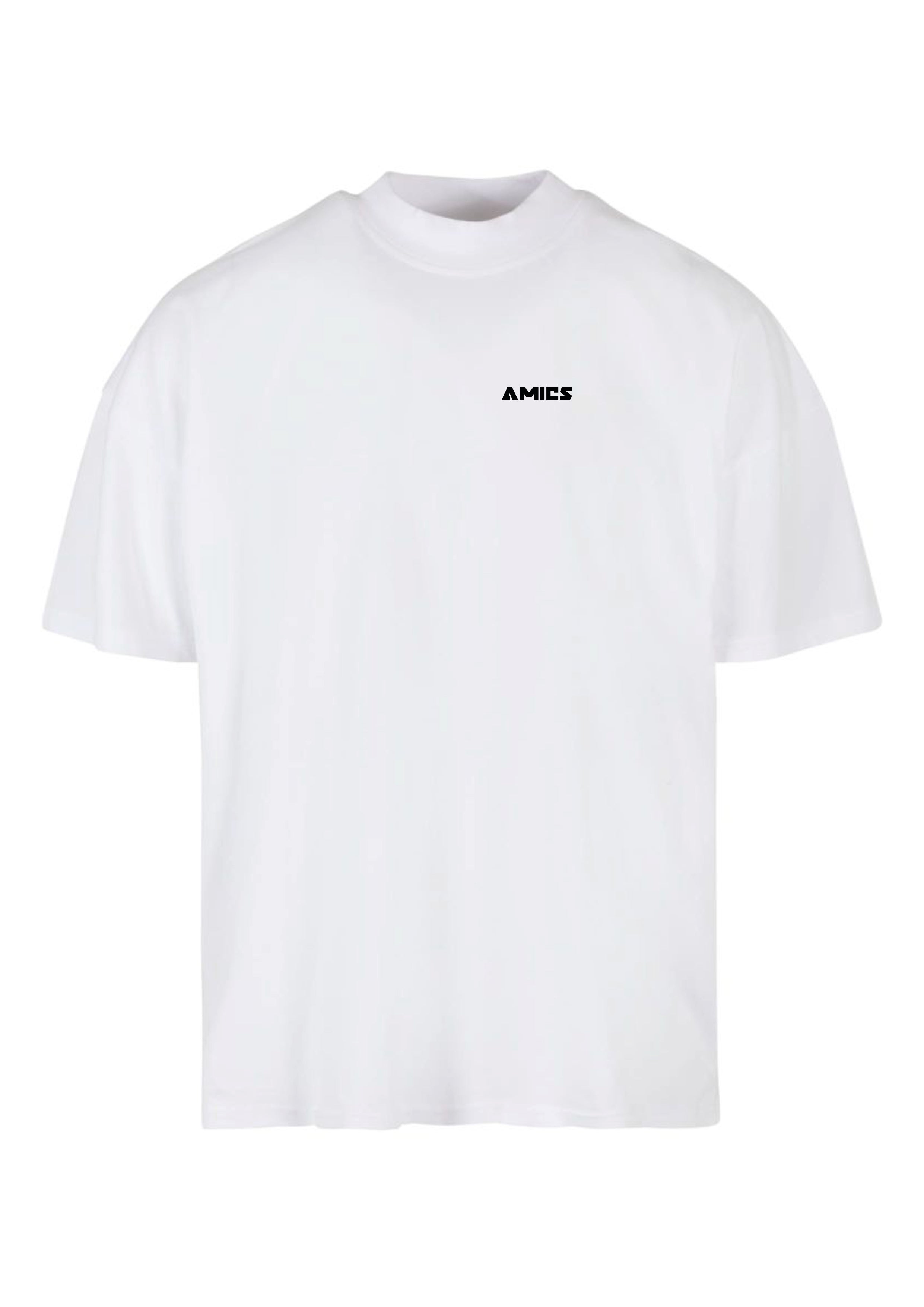 Oversized Mock-Neck T-Shirt 220 GSM